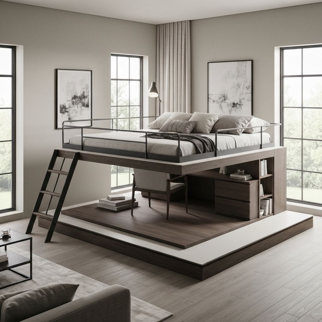 Loft Bed Ideas for Adults