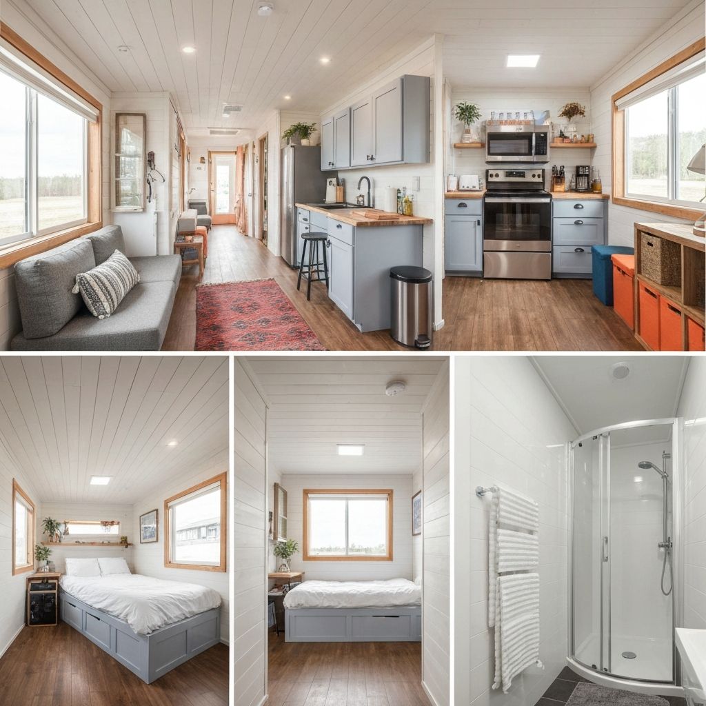 Complete Tiny Home Tour: 200sqft Living